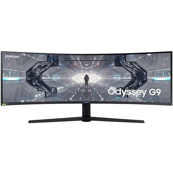 Samsung 49 Odyssey G9 Gaming Curved Monitor With 1000r Curved Screen 240hz Refresh Rate Dual Qhd Display Lc49g95tssmxue