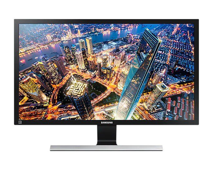 Samsung 28" UHD monitor with premium metallic stand - LU28E590DS/UE