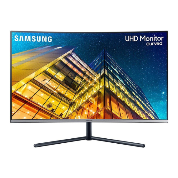 32″ 4K Curved UHD Monitor – 1