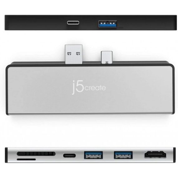 j5create Ultra Drive Mini Dock for Surface™ Pro