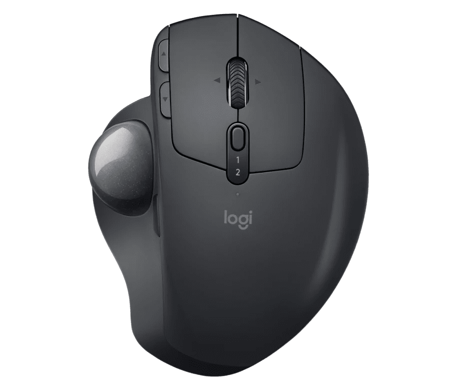 Logitech Grey MX ERGO Advanced Wireless Mouse