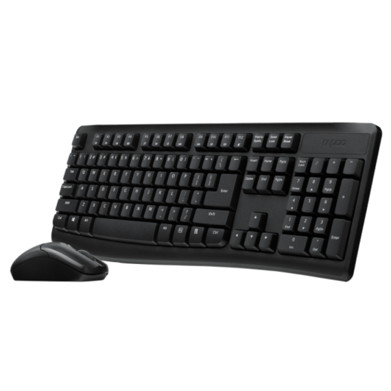 Rapoo x1800 pro wireless keyboard mouse combo