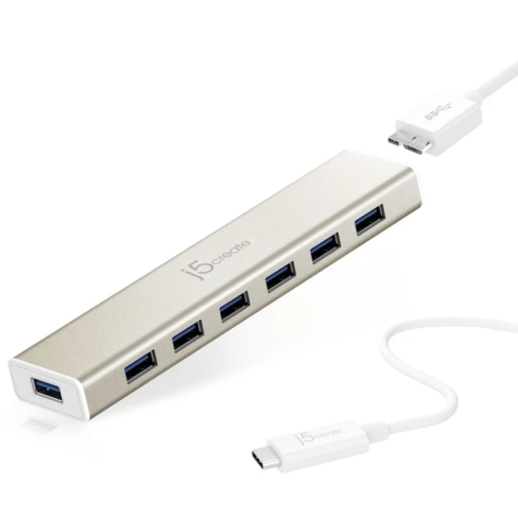 j5-create-jch377-usb-type-c-30-7-port-hub