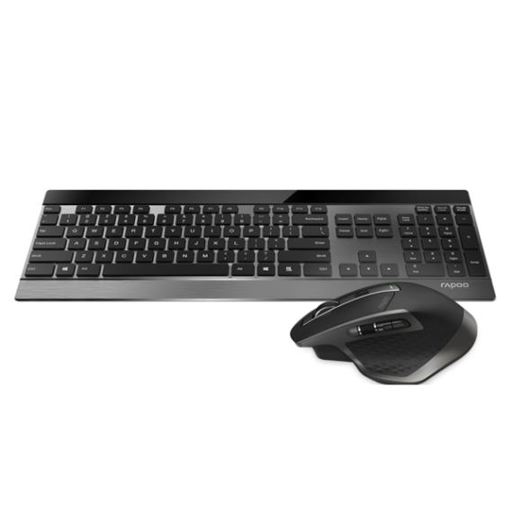 Rapoo 9900M Multi-Mode Wireless Keyboard & Mouse Combo