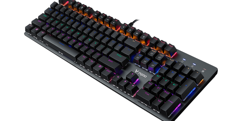 Rapoo Vpro V500SE Wired Mechanical Gaming Keyboard 19959 - Newcomme