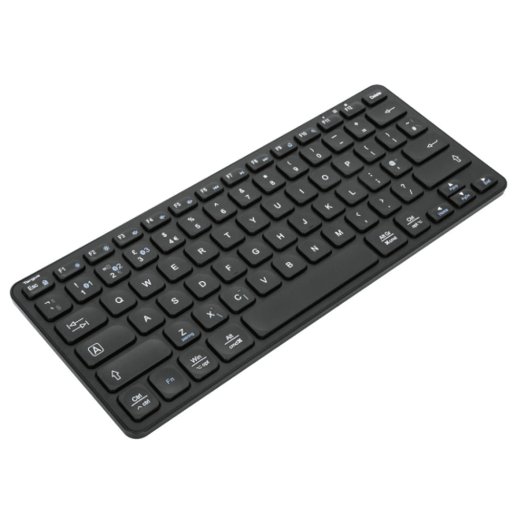 Targus AKB862UK Compact MultiDevice Bluetooth Antimicrobial Keyboard (UK)