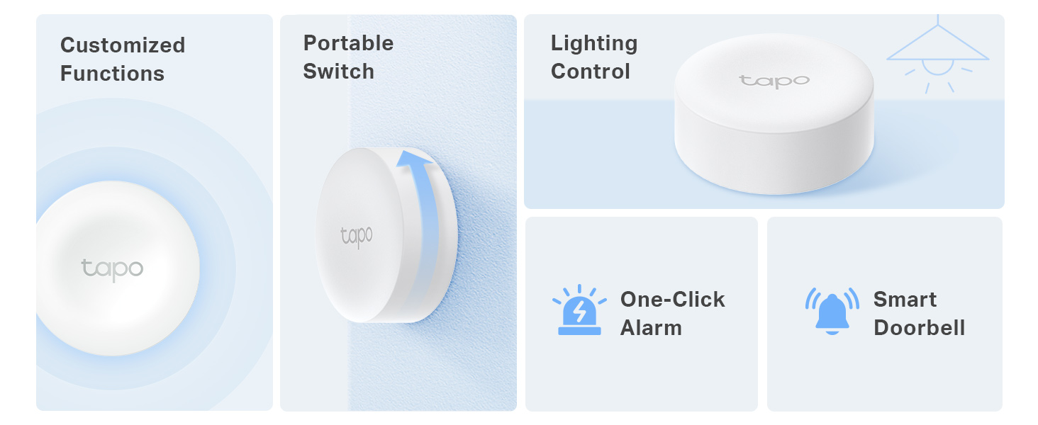 TP-LINK Tplink Smart IoT Hub Chime Remote Control Tapo App