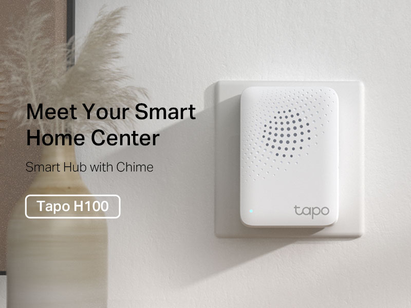 TP- Link Tapo H100 Smart IoT Hub with Chime