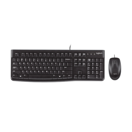 Full-Size Bluetooth Antimicrobial Keyboard and Antimicrobial Mouse Bundle