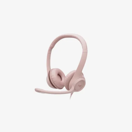 H390 USB Computer Headset - ROSE (1)