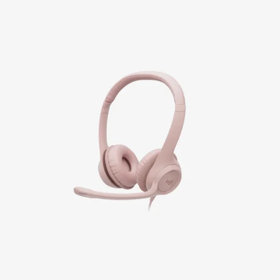H390 USB Computer Headset - ROSE (1)