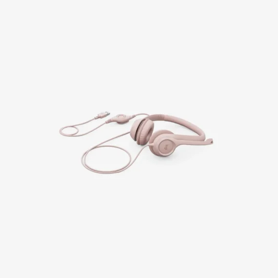 H390 USB Computer Headset - ROSE (2)