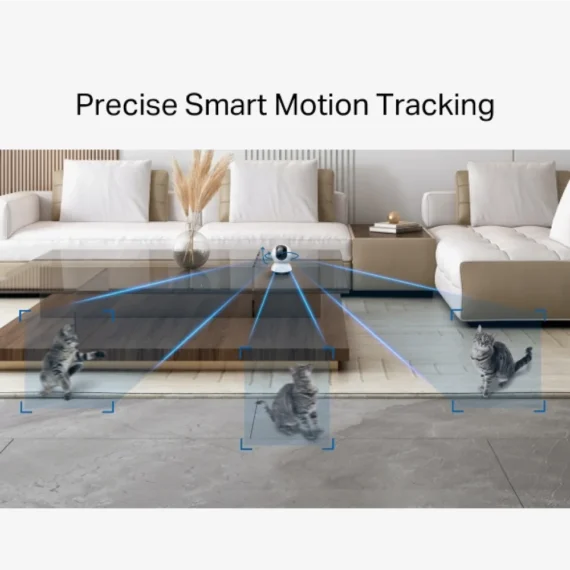 Pan-Tilt AI Home Security Wi-Fi Camera-7